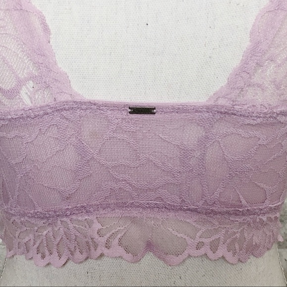 PINK VICTORIA'S SECRET Lilac Lace Bralette - Picture 13 of 16